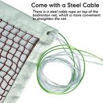 DOURR Badminton Net for Outdoor and Indoor Play