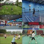 DOURR Badminton Net for Outdoor and Indoor Play