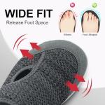 LeIsfIt Women’s Adjustable Wide Diabetic Walking Shoes