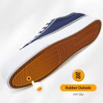 ZGR Women's Navy Canvas Low Top Pickleball Shoes