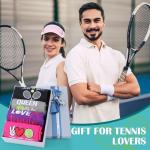 Funny Embroidered Pickleball Towel Set with Clips