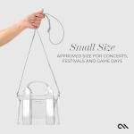 Silver Chrome Mini Tote Bag for Women