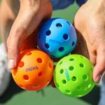 PCKL Optic Speed Pickleballs - Indoor/Outdoor 4-Pack