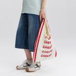 Toby Black Cheers Tote Bag with Detachable Strap