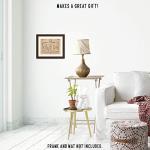 Pickleball Court Diagram Patent Print Wall Art