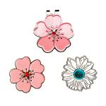 Flower Shape Magnetic Golf Ball Markers Set