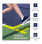 Acpape Pickleball Court Marking Kit with Tape