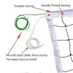 DOURR 32 FT Professional Volleyball Net for Pickleball