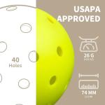 Kairos Pickleball Balls - Approved 12 Pack