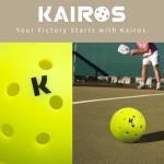 Kairos Pickleball Balls - Approved 12 Pack