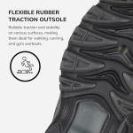 Skechers Men's Afterburn Fashion Sneakers - Black