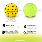 P PIKKOFUN Foam Pickleball Balls for Quiet Practice