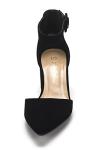 DREAM PAIRS Women's Low Heel Black Pump Shoes