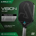 JOOLA Vision Pickleball Paddle - Spin & Control Enhanced