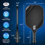 GARYE Pickleball Paddles Set of 4 with Balls