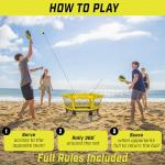 GoSports Pickle 360 Paddle Ball Game Set