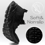 Lightweight Black Pickleball Sneakers for Men