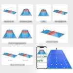 Smart Portable Pickleball Machine with 80+ Ball Capacity