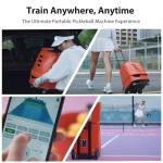 Smart Portable Pickleball Machine with Adjustable Settings