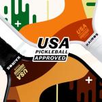 USAPA Approved Wooden Pickleball Paddle Set