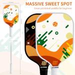 USAPA Approved Wooden Pickleball Paddle Set