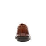 Clarks Men's Dark Tan Leather Oxford Shoes