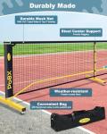 Portable Regulation Pickleball Net Set with Paddles