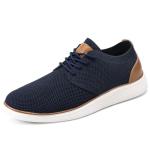 VILOCY Men's Lightweight Casual Dress Sneakers - Navy