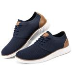 VILOCY Men's Lightweight Casual Dress Sneakers - Navy