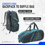 JOOLA Tour Elite Pickleball Backpack and Duffle Bag
