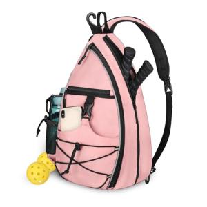 Goloni Multifunctional Pickleball Sling Bag - Pink