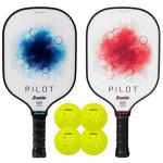 Franklin Sports Pilot Pickleball Paddle and Ball Set