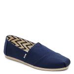 TOMS Women's Navy Recycled Cotton Slip-On Sneakers
