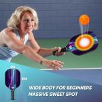 HITTIONA Fiberglass Pickleball Paddle Set for Beginners