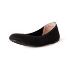 Amazon Essentials Women's Black Knit Ballet Flats