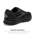 Brooks Ghost 16 Men's Running Shoe - Black 10.5