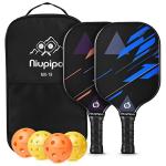 Niupipo Lightweight Pickleball Paddle Set with Bag