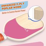 Pickleball Paddles Set with Balls and Bag