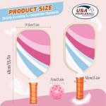 Pickleball Paddles Set with Balls and Bag