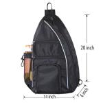 LLYWCM Sports and Travel Backpack - Black