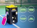 JP02 Portable Pickleball Machine with Adjustable Serve Modes