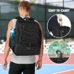 GOBUROS Pickleball Backpack for 4 Paddles
