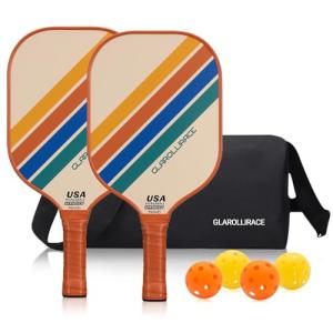 Pickleball Paddles Set with Balls and Bag