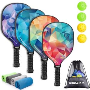 Oguka Pickleball Paddle Set with Balls and Towels