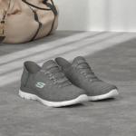 Skechers Women's Hands-Free Slip-Ins Sneakers – Grey Mint