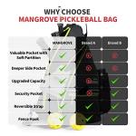 Mangrove Adjustable Pickleball Bag with Water Bottle Holder