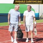 Portable Regulation Pickleball Net with Wheels