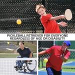 NVAAV Silicone Pickleball Retriever Set of 2