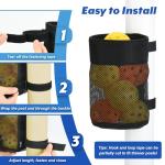 Adjustable Pickleball Ball Holder & Storage Bag