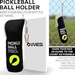 Pickleball Ball Bag with Fence Hook & Backpack